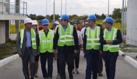 Haxhinasto ne Shengjin e Velipoje, inspekton dy impiantet e ujerave te zeza